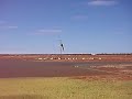 RFDS plane landing in Laverton, Australia