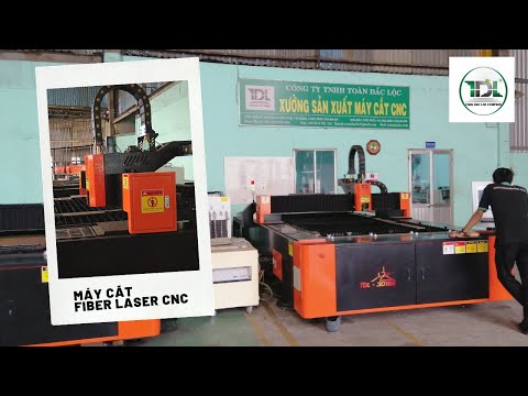 Chạy thử không tải trên máy cắt Laser cnc Toàn Đắc Lộc
