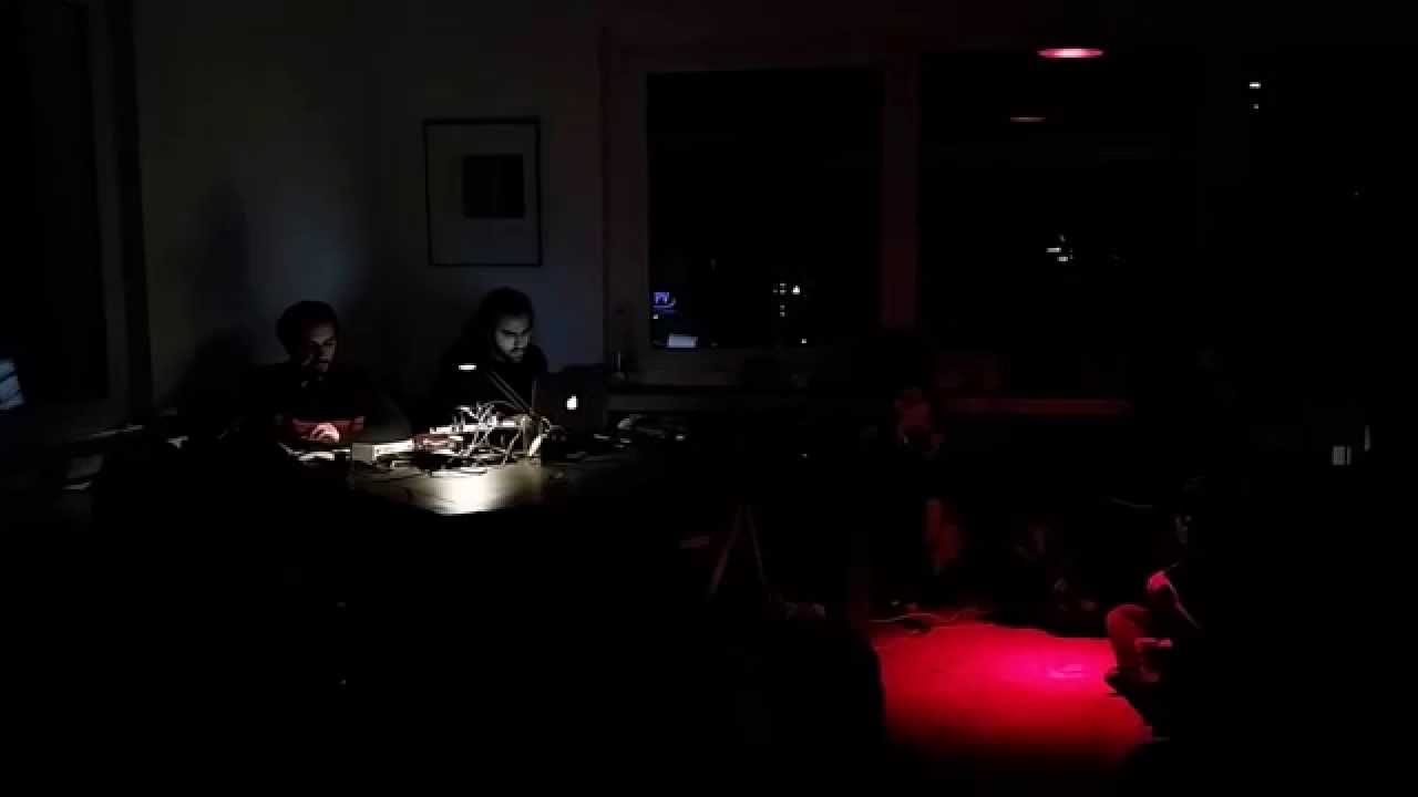 Lecture sound performance 'Anatomy of a Paradox' by Ali Chakav and Sina Seifee in PARS VIDEO (Iranisch-post-exit-persischen-P66-Abend) Projekt66, Köln, December 2014