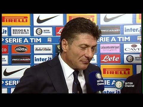 INTERVISTA WALTER MAZZARRI POST INTER-CAGLIARI INTERVISTA WALTER MAZZARRI POST INTER-CAGLIARI