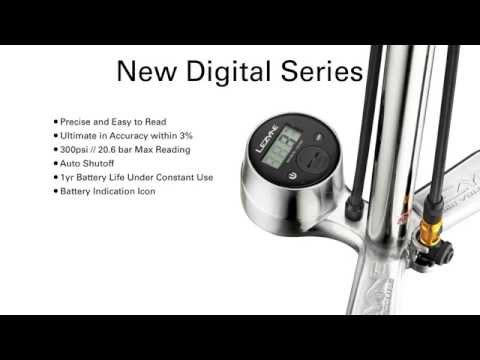 Видео о Напольный насос Lezyne SPORT DIGITAL DRIVE DV silver