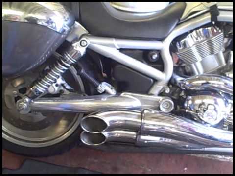 Want a set of loud pipes for your Harley V-Rod for less than £150?
