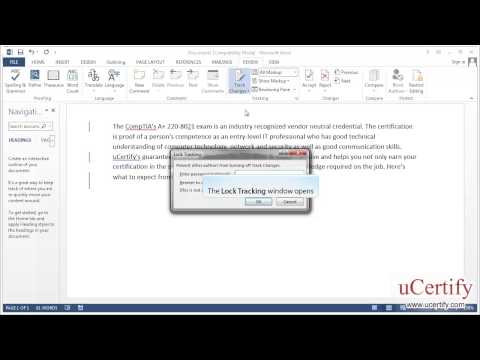how to provide comments in word