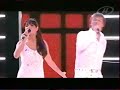 Natalia Novozhilova singing on a gala concert 