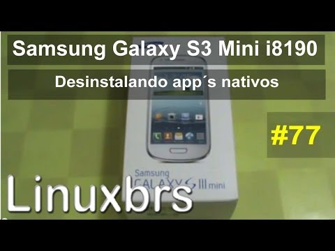 SIII - Neste vídeo mostro como desativar e falo de como desinstalar os APP's nativos do celular que em um primeiro momento achamos que não conseguimos desinstalar.