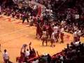 AJ Ratiliff dunks over three team members