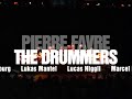 pierre favre the drummers

pierre favre � chris jaeger � markus lauterburg � lukas mantel � 
lucas niggli � marcel papaux � norbert pfammatter � fredy studer

live at theaterspektakel zurich 2007

all compositions by pierre favre


recorded at theaterspektakel zurich, switzerland
september 2, 2007
cameras: j�rg rufer, marianne rufer, aragorn frey, has frey
sound: polymedia records, kurt k�ffer, engineer
editing and dvd-production:juerg rufer

a dingo and fox production

� 2007, pierre favre

for more information see www.pierrefavre.ch