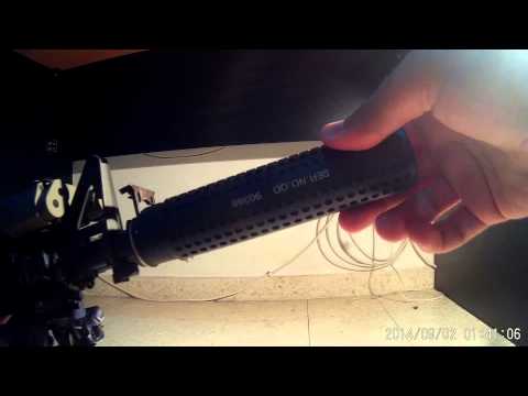 how to attach qd silencer