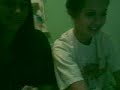 Me and Sarah scared to death!!