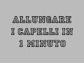 allunga i capelli