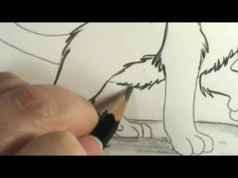 how to draw fur