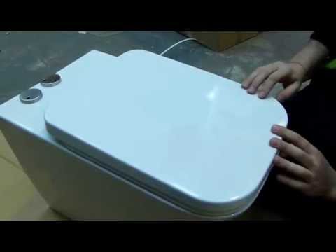 how to fasten duravit toilet seat