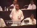 Wimal Weerawansa speak in Parliament 02