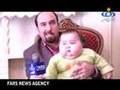 Fat Iranian boy kid, baby born 3kg, child 20kg at 7 months!