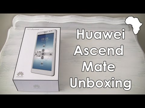 Huawei Ascend Mate Unboxing (First Look)
