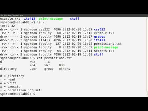 how to permission in linux