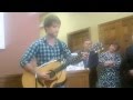Dylan Arms Performs LIVE at Press Conference