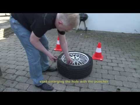 BMW 3 Series E46 flat tire repair – DIY