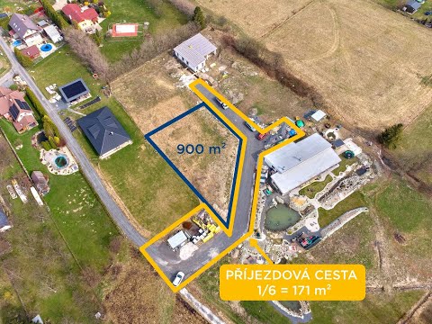 Video Prodej stavebního pozemku o velikosti 1071m2 s platným stavební povolením na výstavbu RD