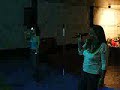 Rosana y  Luisa Cantando karaoke