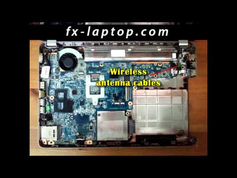 how to open hp g42 laptop