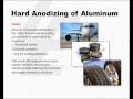Hard Anodizing of Aluminum