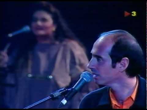 Llach - Lluís Llach amb Nena Venetsanou i Amina Alaoui Palau Sant Jordi - Barcelona - 1993.