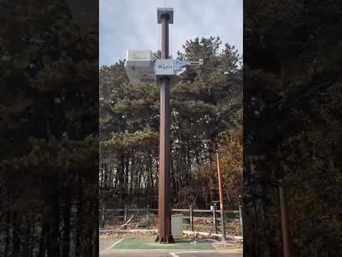 드론스테이션 승하강 영상