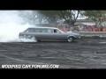 UNDEAD Hearse sunday burnout at Ingham Car show 2009