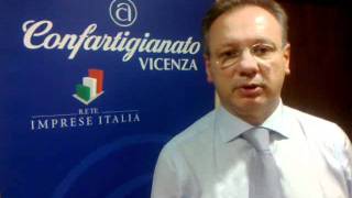 Il presidente di Confartigianato Vicenza, Agostino Bonomo