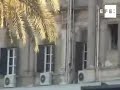 Un gran incendio arrasa la Cámara Alta del Parlamento egipcio