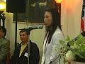 Madison Nguyen speaking at fundraiser on May 30th