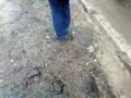 big booty walking in jeans