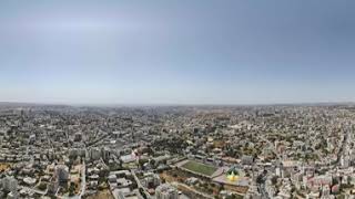 مدينة البيرة | صورة بانوراما جوية  360ْ | ارتفاع 204 متر مدينة البيرة | صورة بانوراما جوية  360ْ | ارتفاع 204 متر