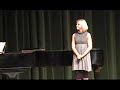 chacey is singing on a northwest missouri state wed. recital:

martenwurmchen - schumann
sorry her lot who to well (hms pinafor) - arthur sullivan


richard b. is the piano player
