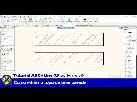 Tutorial ARCHLineXP Software BIM: Como Editar o Revestimento do Topo de ...