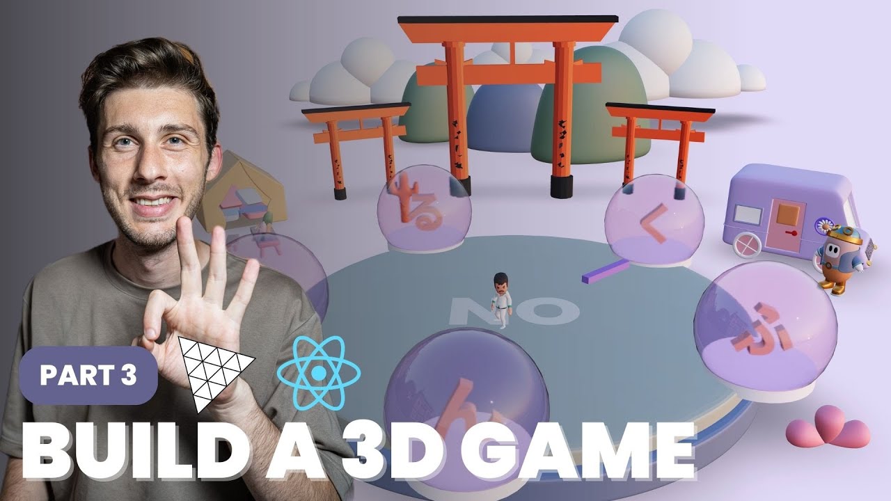 Criando seu próprio jogo de tiro 3D usando React e Three.js Stack - Parte 1