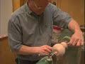 Wood Turning Oil Lamps : Wood Turning: Sanding at Low RPM Wood Turning Oil Lamps : Wood Turning: Sanding at Low RPM
