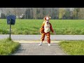 Shania päästi tiikerin irti etuovesta!----Tiger loose in our neighborhood!