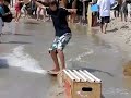 Casio Exilim F1 slow motion - Zawody skim board