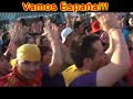 Video del partido de cuartos de final de la Euro08 entre España-Italia, grabado en la pantalla de Recinto Ferial de Torrejon de Ardoz