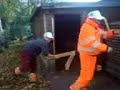 gleisbauer beim arbeiten gleisbauer beim arbeiten