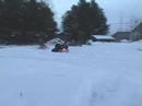 sledding on 50 track