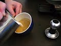 Latte art Rosetta