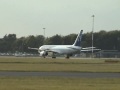doncaster airport  uk  flybe dash 8   gadair b757
