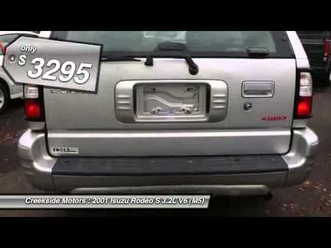 2001 Isuzu Rodeo S 3.2L V6 M5 Bensalem PA 19020