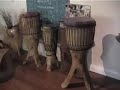 drum sculptures