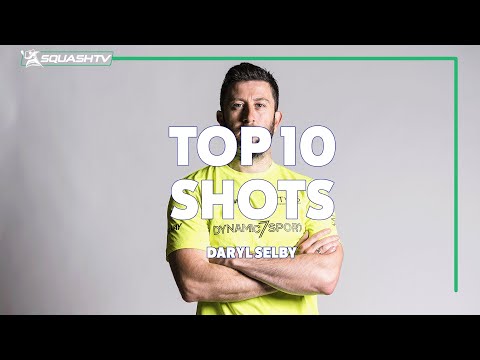 Squash: Daryl Selby - Top 10 Shots