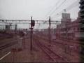 点滅する信号機＠天王寺駅