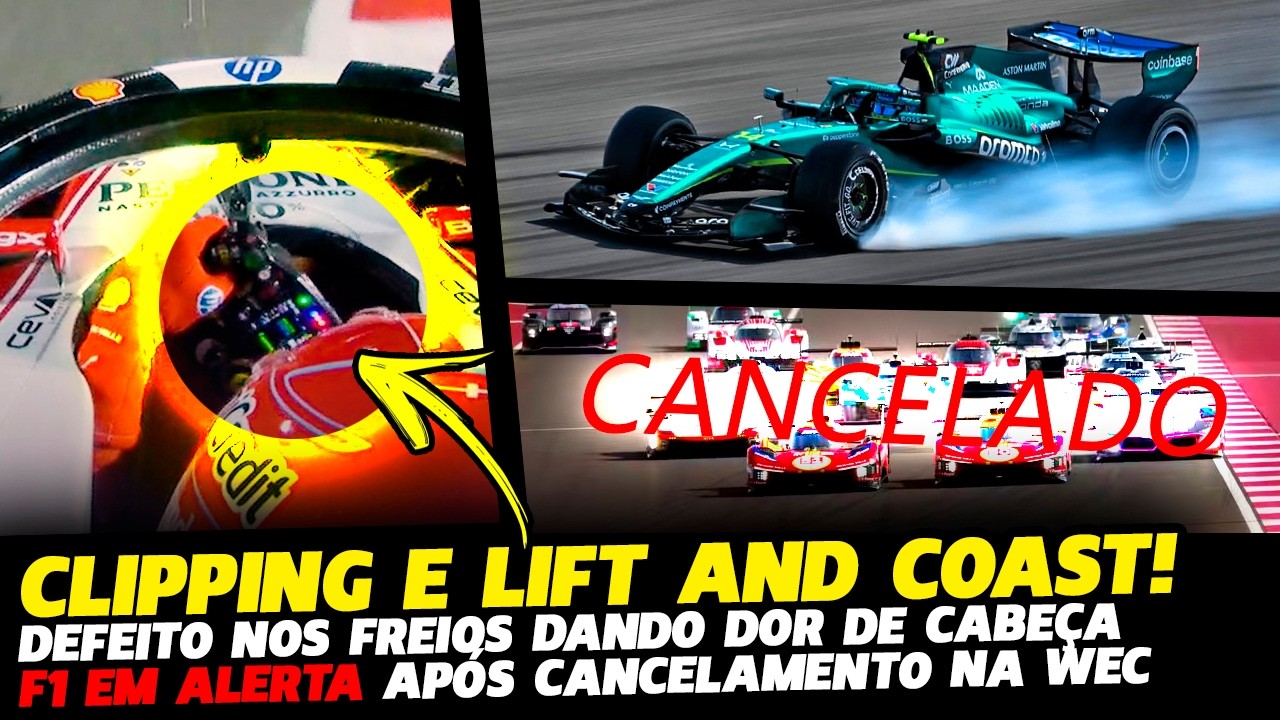 🚨LIFT AND COAST E CLIPPING PREOCUPAM, F1 EM ALERTA, FERRARI REVOLTADA | FÓRMULA 1 | GPEMCASA